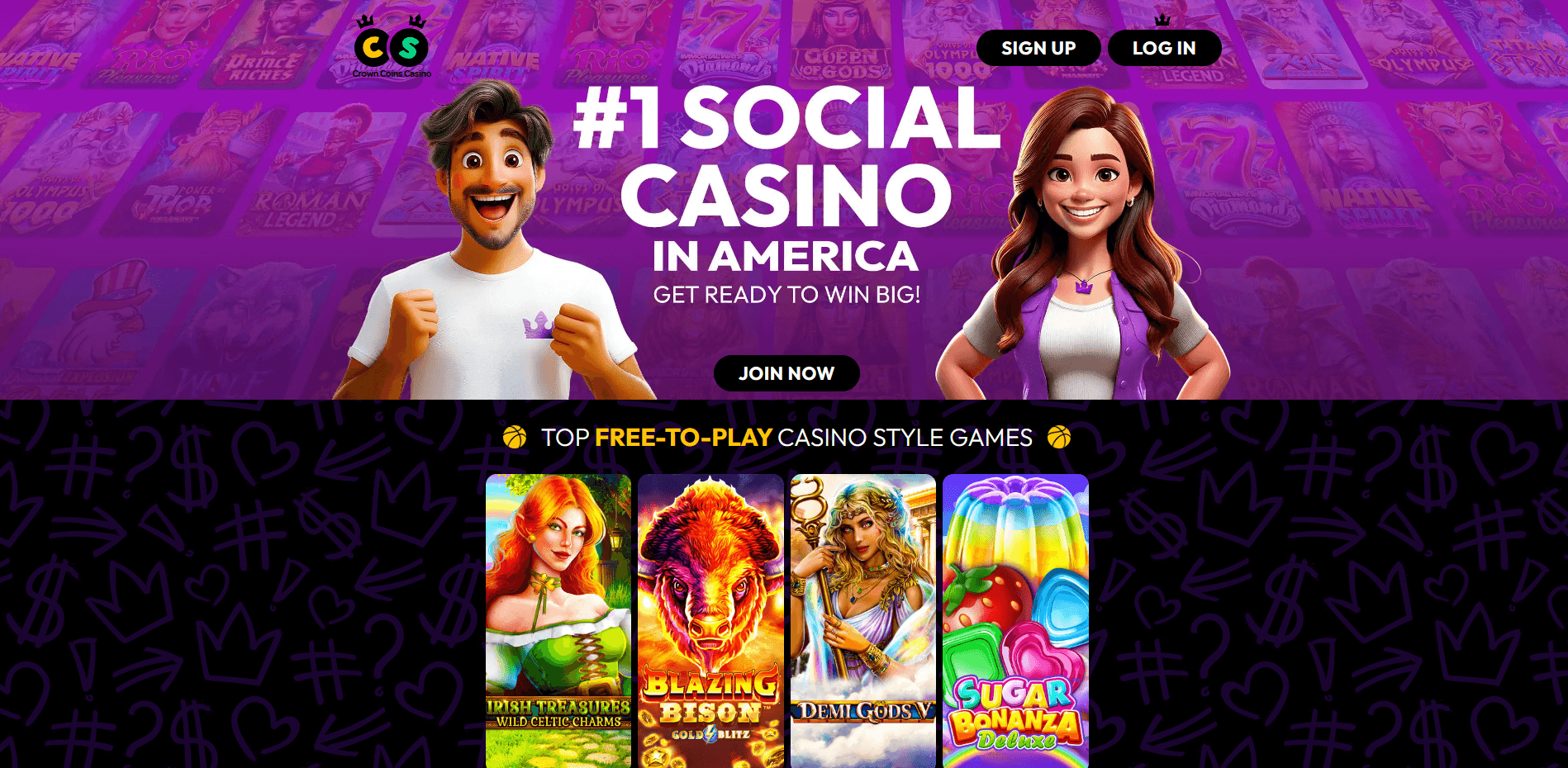 CrownCoins Casino image